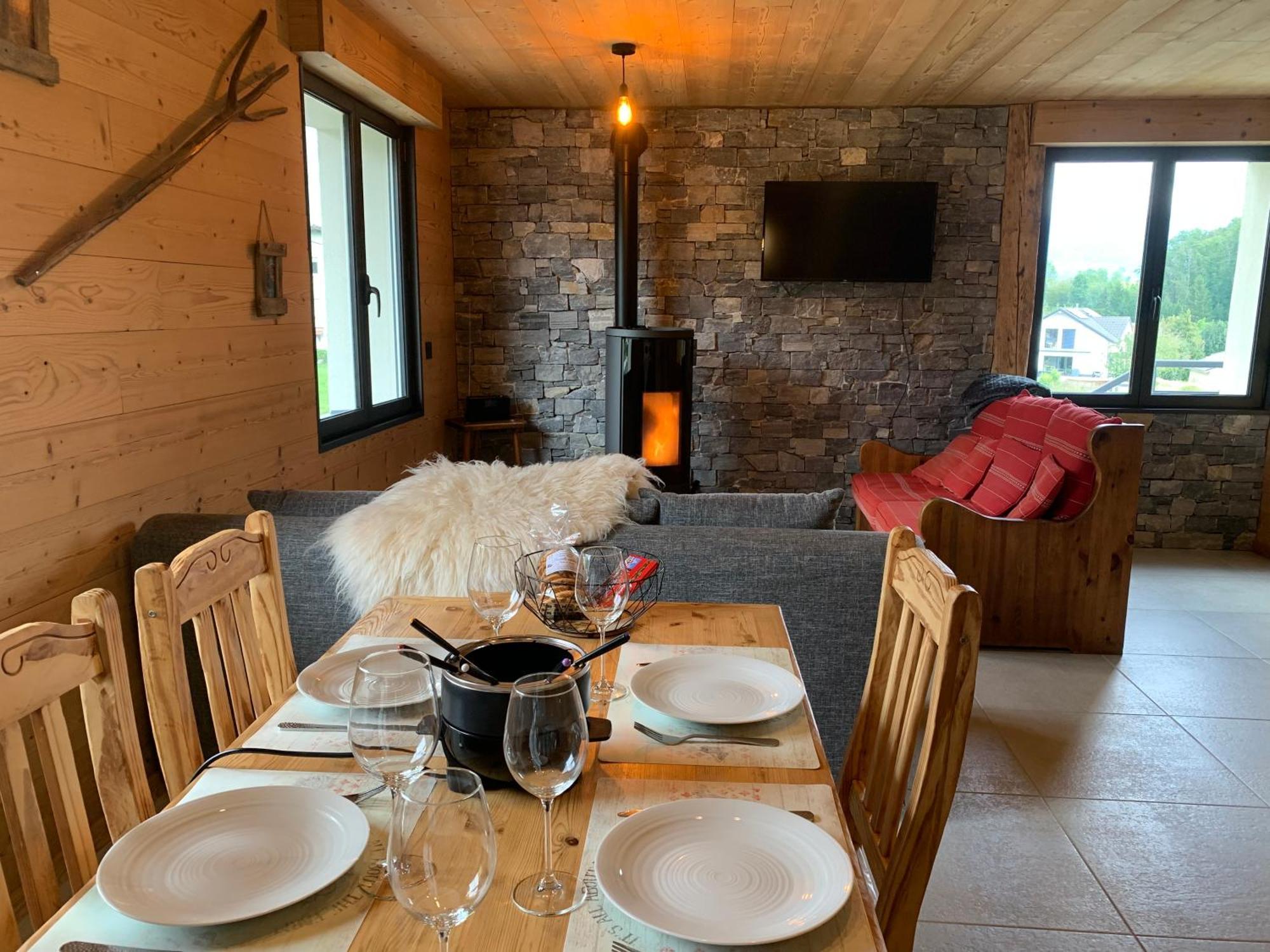 Appartement L'Ecureuil, Chez Le Charpentier D'Antan, La Chaleur Du Bois, Le Calme De La Campagne à Epagny Metz-Tessy Extérieur photo